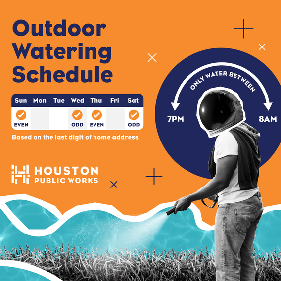outdoor watering schedule