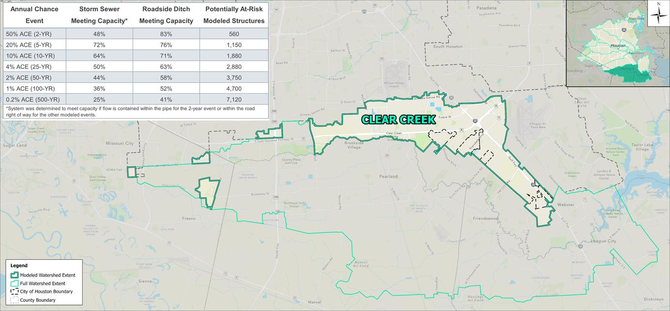 Clear Creek Map